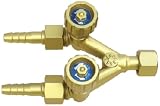 サン 二又バルブ 酸素用 YB-1 548954