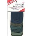 Singer Iron-On Patches 2x3'' 10/Pk-Dk Assortment