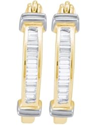 0.20CTW DIAMOND FASHION HOOPS