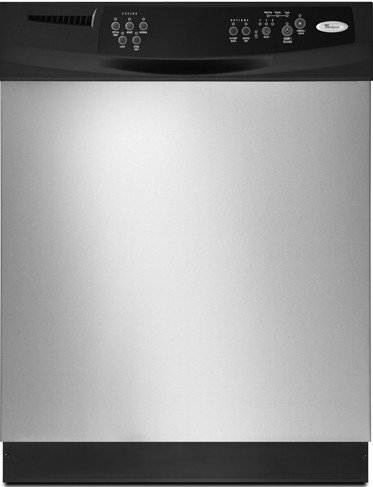 Whirlpool : GU3100XTVS 24 Full Console Dishwasher with 5 Wash Cycles Stainless Steel