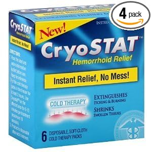 Cryostat Hemorrhoid Relief Pack Cryostat Hemorrhoid Relief Pack