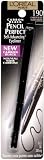 L'Oreal Paris Pencil Perfect Self-Advancing Eyeliner, Carbon Black, 0.01 Ounce