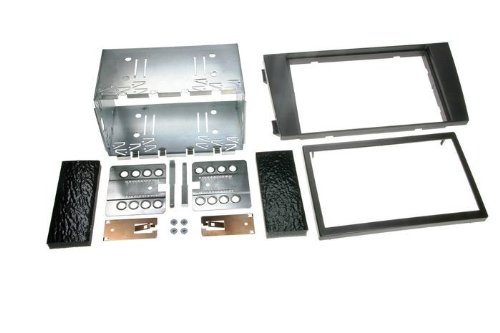Doppel DIN Blende Komplett-Set für Audi A 6 2002-