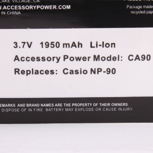 Digital H20gbkfh100 Battery Cameras   Casio Digital Cameras   Casio