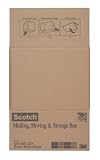 Scotch Mailing - Moving - and Storage Box - 16 Inches x 16 Inches x 12 Inches - Folded Box - 6-Pack - (8016.2FB)