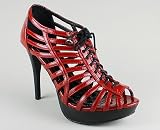 Strappy Laced-Up Platform