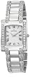 AK Anne Klein Women's 10-7127SVSV Swarovski® Crystal Accented Silver-Tone Watch