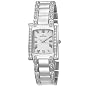 AK Anne Klein Women's Swarovski® Crystal Accented Silver-Tone Watch # 10-7127SVSV