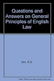 Questions and answers on general principles of English law
