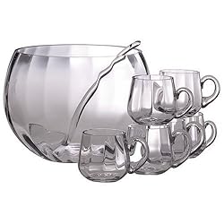 Artland Simplicity 8-Piece Punch Bowl Set