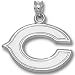Chicago Bears NFL C 5/8 Pendant (Silver)