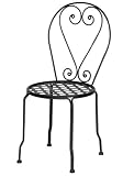 Siena Garden Eisensessel ""Sierra"" Eisengestell schwarz, ohne Armlehnen