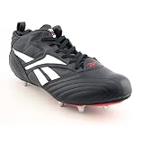 Reebok Visigoth Mid Cleats Shoes Black Mens