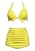 stripsky Women Retro Vintage High Waisted Bikini Swimsuits Swimwear