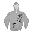 MEG AND DIA - Apple - Heather Gray Women's / Girls Zip Up Hoodie
