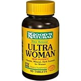 ULTRA WOMAN High Potency Vitamin, Mineral, Herb Formula (Time Release) 90 Tablets by Good'N Natural