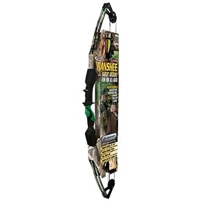 Barnett Outdoors Team Realtree Banshee Quad Youth Compound Bow Archery Set by 