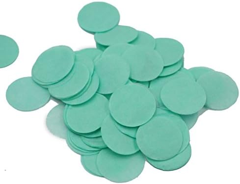 Parmay 1 Inch Mint Party Confetti Pack of 2800