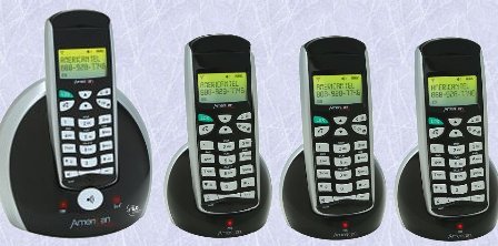 American Telecom 6.0 INTERFERENCE-FREE Digitally Enchanced Cordless Telephone with Answering System, Plus 3 Extensions!! Includes FREE Bonus!!