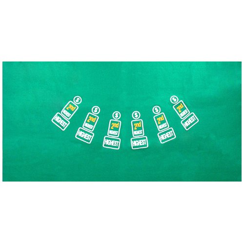 Pai Gow Poker Table Felt Layout