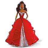 African-American Holiday Barbie Ornament 2015 Hallmark
