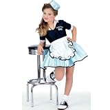 Car Hop Girl Kids Costume