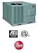 5 Ton 14 Seer Rheem 100,000 Btu 80% Afue Gas Package Air Conditioner - RRPLB060JK10E