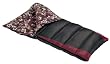 Wenzel Wildlife 15-Degree Oversized Rectangular Sleeping Bag (Brimstone Grey/Red)