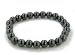 Jewelry : 8mm Round Magnetic Hematite Beaded Grey Pearl Stretch Bracelet