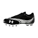Women's UA Contender IV Mid-Cut Molded Lacrosse Cleats Cleat by Under Armour 8 Black