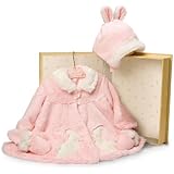 Bunnies by the Bay My Little Bunny Coat Set Storywear, Pink, 6-9 Months