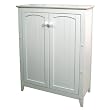 White Double Door Jelly Cabinet