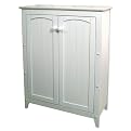 White Double Door Jelly Cabinet