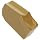 Dorian Tool SGT CVD Titanium Nitride Coated Carbide Cut-Off and Grooving Insert, Right Cut, 7/64" Cutting Width, 3" Insert (Pack of 10)