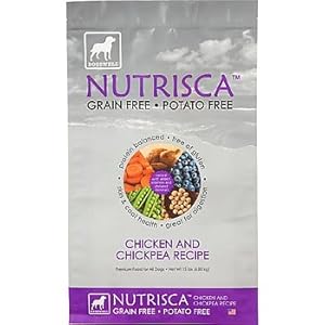 DOGSWELL 842426 Nutrisca Chicken and Chick Pea Food for Pets, 28-Pound DOGSWELL 842426 Nutrisca Chicken and Chick Pea Food for Pets, 28-Pound