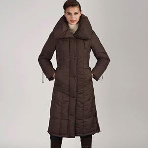 Phistic Women's Long Quilted Down Coat