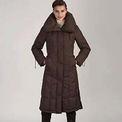 Phistic Women's Long Quilted Down Coat
