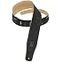 Levy's Leathers MS26-BLK 2.5-inch Suede-Leather Strap,Black