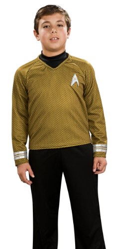 Star Trek Movie Deluxe (Gold) Shirt Child Costume