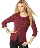 Style&co. Petite Cardigan with Rosettes