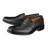 Sebago 'Hartley' Penny Loafers Mens (Wide) - Black