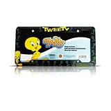 Tweety Bird Glitter License Plate Frame