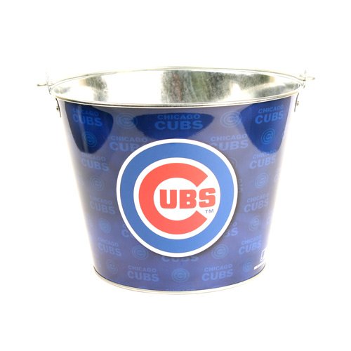 Chicago Cubs Metal Beer Bucket