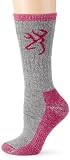 Browning Hosiery Women's Ladies Heavy Weight Wool Blend Sock, 2 Pair Pack