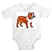 Onesie with bulldog, english, dog