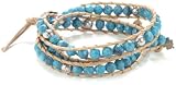 Lucky Brand Wrap Bracelets Turquoise-Color Beaded Bracelet