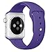 Creazy® New Fashion Sports Silicone Bracelet Strap Band for 42mm Apple Watch ,Purple