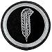 Led Zeppelin Rock N Roll Music Band Circle Feather Iron on Patch