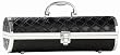 Sassy Wine Purse Black Quilted