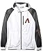 MLB Big and Tall Men's Full Zip Tricot Logo Sleeve Track Jacket with Wordmark